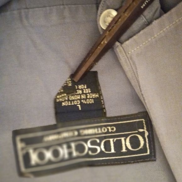 Old School Men's Button Down Shirt - Picture 6 of 6